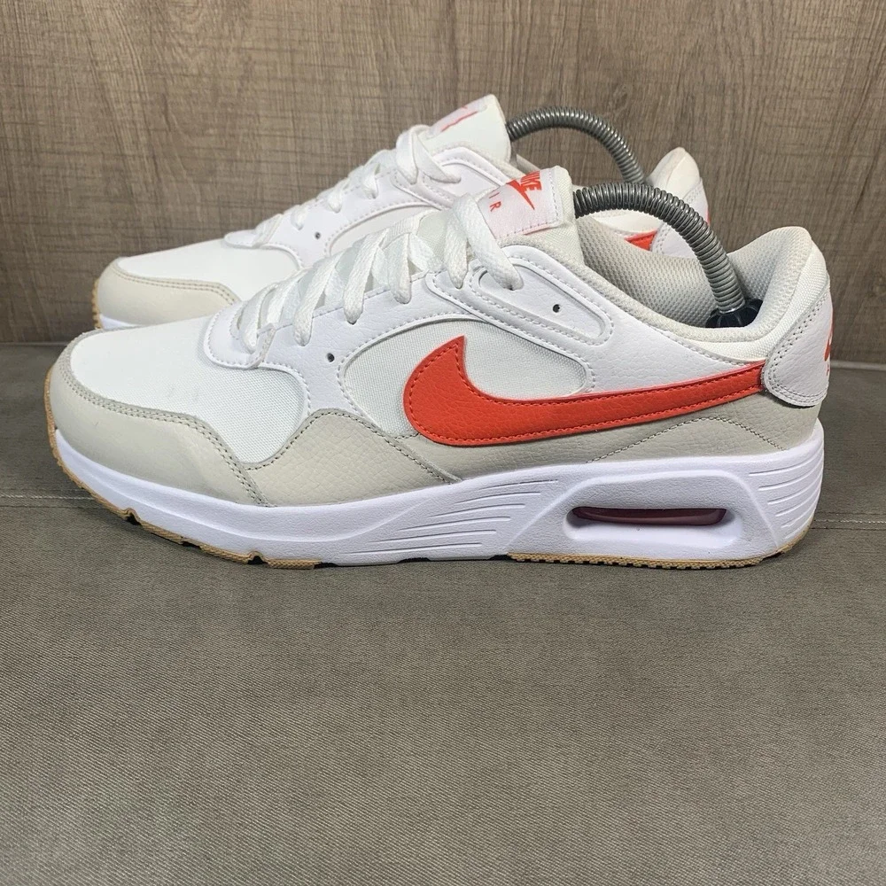 %Size 13 Men Nike Air Max SC White Picante Red CW4555-112 A4
